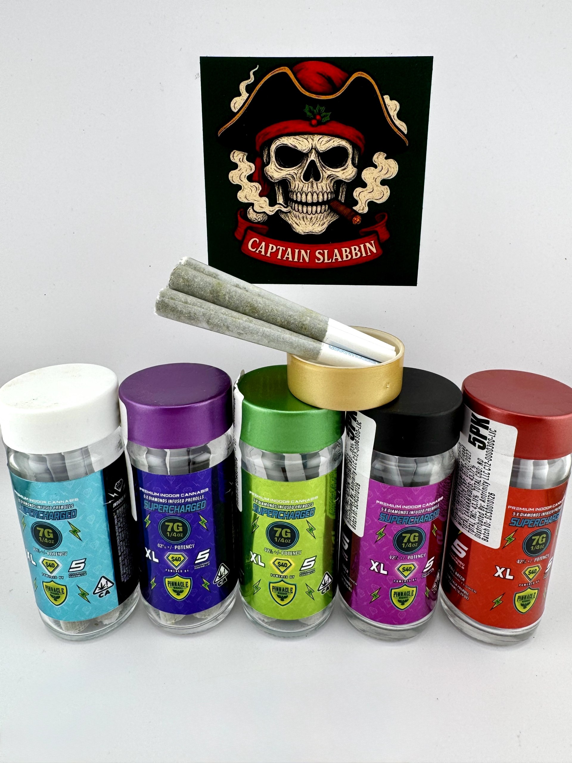 Supercharged – 5-Pack Diamond Infused Joints