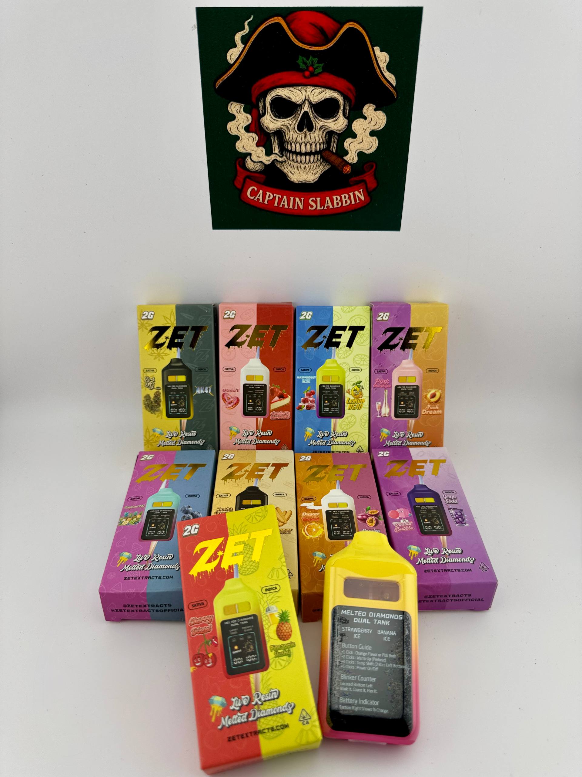 Zet Extracts – 2 Gram Liquid Diamond Disposable